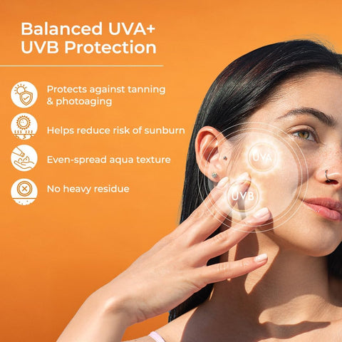 Brinton UV Doux D-Tan Aqua Sunscreen Lotion with Niacinamide & Vitamin C - 50ml - Image 5