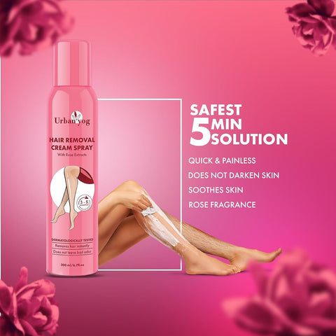 Urban Gabru Hair Removal Cream Spray with Natural Extracts - 200ml - Image 2
