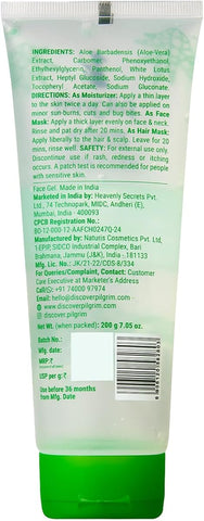 Pilgrim 99% Pure Aloe Vera Gel with Vitamins E & B5 - 200ml - Image 6
