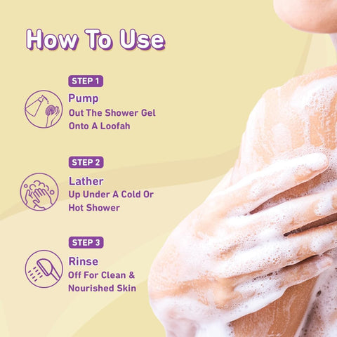 Plum BodyLovin' Vanilla Vibes Body Wash - Sulphate & Paraben Free, 240ml - Image 5