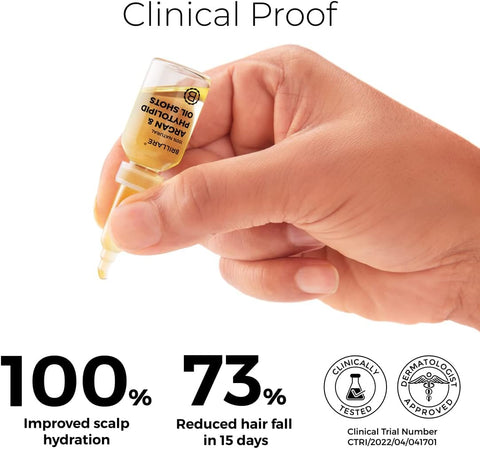 Brillaire Argan & Phytolipid Oil Shots - Natural Hair Treatment, No Chemicals, 8x6ml - Image 6