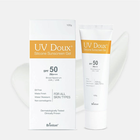 Brinton UV Doux Face & Body Sunscreen Gel SPF 50 PA+++, 100g - Image 2