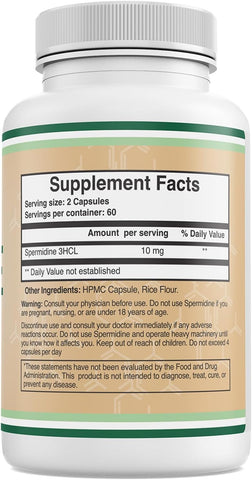 Doublewood Nad+ Supplement 500Mg 60 Capsules