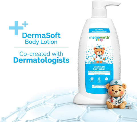 Mamaearth Baby DermaSoft Body Lotion - SensiCareComplex, 250ml - Image 2