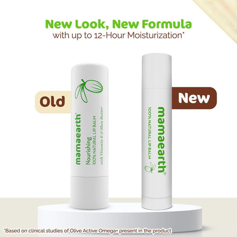 Mamaearth Natural Lip Balm with Vitamin E & Shea Butter - 4g - Image 7