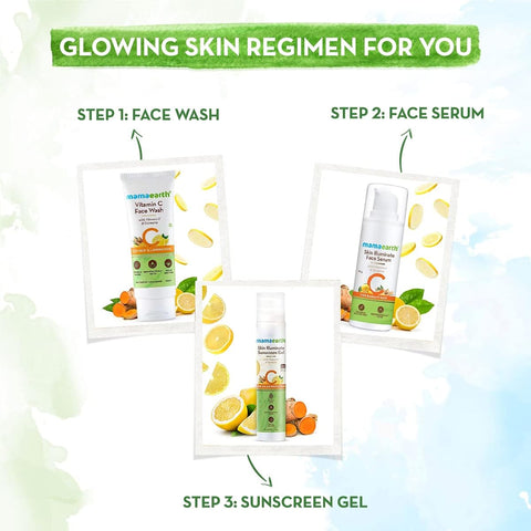 Mamaearth Skin Illuminate Sunscreen Gel with Turmeric, Aloe Vera & Vitamin C - SPF 50, 50g - Image 6