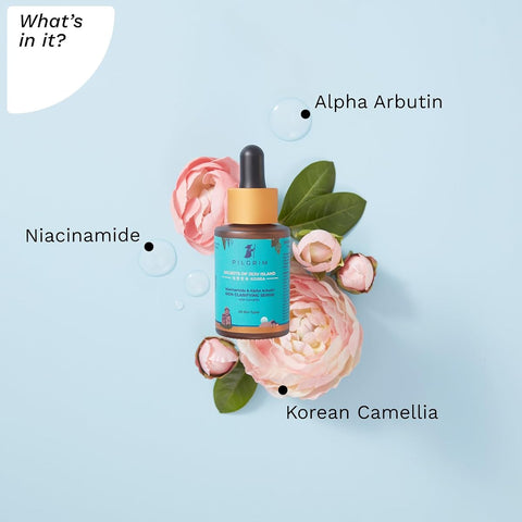 Pilgrim Niacinamide 5% + Alpha Arbutin 1% Face Serum - 30ml - Image 4