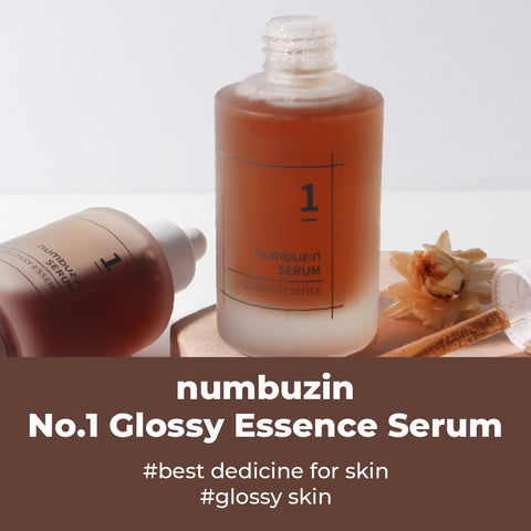 Numbuzin No.1 Glossy Essence Serum - Korean Face Serum with Antioxidants, Betaine & Centella Asiatica, 50ml - Image 2