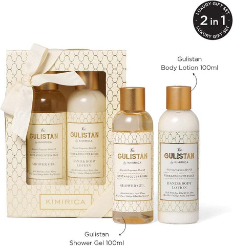 Kimirica The Gulistan Duo Gift Box - Luxury Deodorant & Fragrance Set with Rose Absolute & Iris, 2x100ml - Image 2