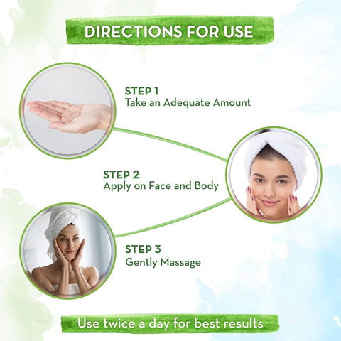 Mamaearth Ubtan Ultra Light Gel Oil-Free Face Moisturizer with Turmeric & Saffron, 200ml - Image 4