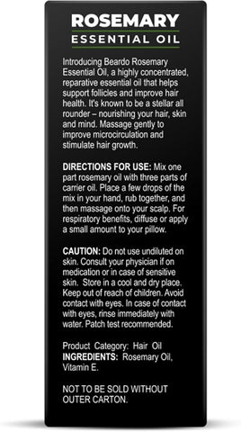 Beardo Rosemary Essential Oil - Pure, Nourishing Blend - 15ml - Image 8