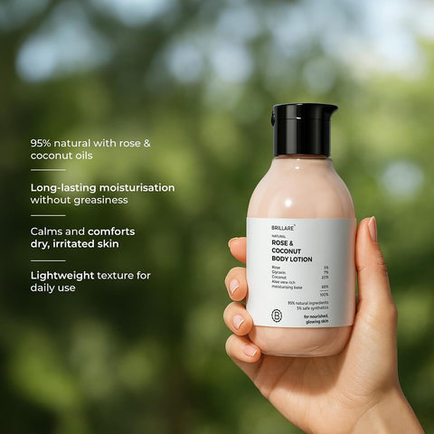 Brillaire Rose & Coconut Body Lotion - 200ml - Image 4