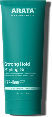 Arata All-Natural Hair Gel with Organic Flaxseed & Olive Extracts - 50 ml