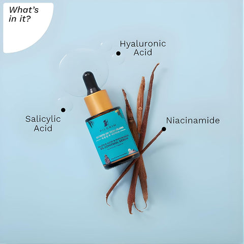 Pilgrim 2% Salicylic Acid + 3% Niacinamide Oil Control Serum, 30ml - Image 2