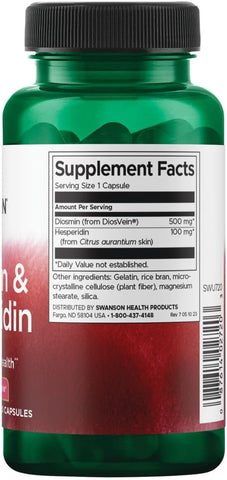 SW Diosmin & Hesperidin Condition Support Capsules - 60 Capsules - Image 2