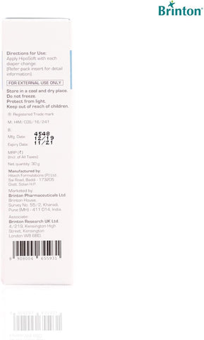 Brinton HipoSoft Diaper Rash Cream - Natural Blend with Zinc Oxide, 30g - Image 4