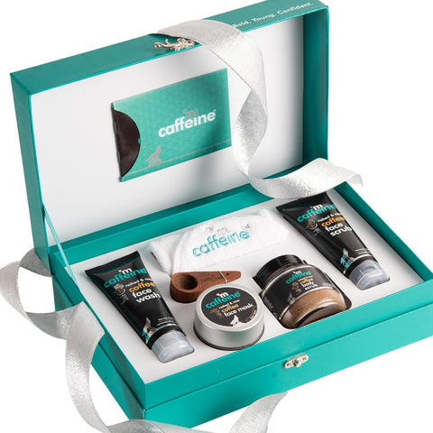 mCaffeine Coffee Mood Skin Care Gift Kit - Face & Body Care - 450g