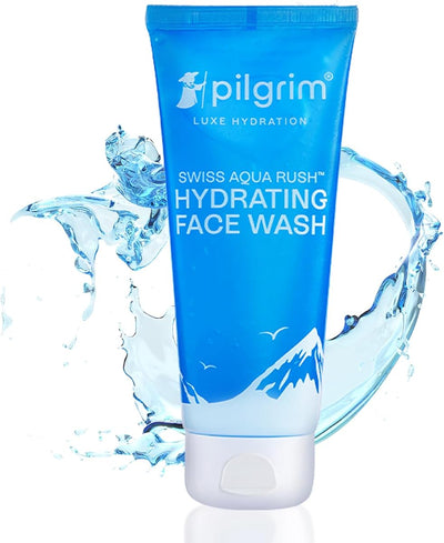 Pilgrim Swiss Aqua Rush Hydrating Face Wash - Pentavitin & Aquaxyl, 100ml
