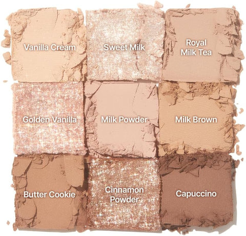 Dasique Shadow Palette #07 Milk Latte - Velvety Eye Shadow Palette, Ultra-Smooth Texture, 1 Count - Image 5