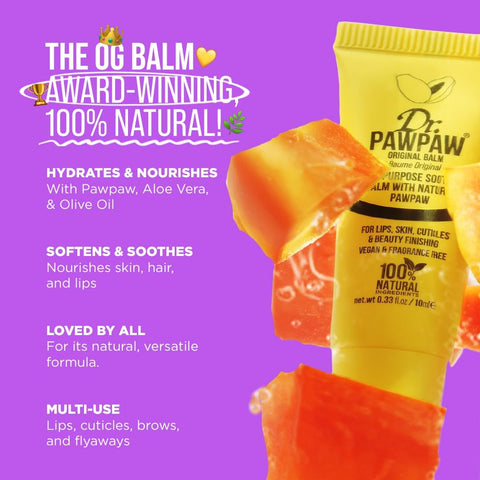 Dr. Pawpaw Multi-Purpose Natural Balm - No Fragrance - 10 ml - Image 2