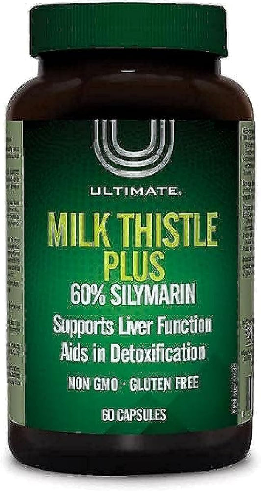 Ultimate Milk Thistle Plus - Herbal Capsules, 60 Count, 150 mg Silymarin