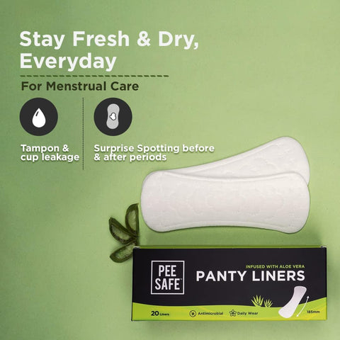 Pee Safe Feminine Panty Liners with Aloe Vera - XL 20 Pack - Image 4