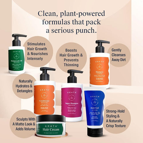 Arata Natural Oil Control Cleansing Shampoo with Maple, Sugarcane & Blueberry - 300 ml - Image 5