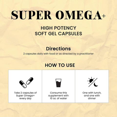 Valeo Super Omega+ Fish Oil 1200mg with EPA & DHA - 60 Softgels - Image 3
