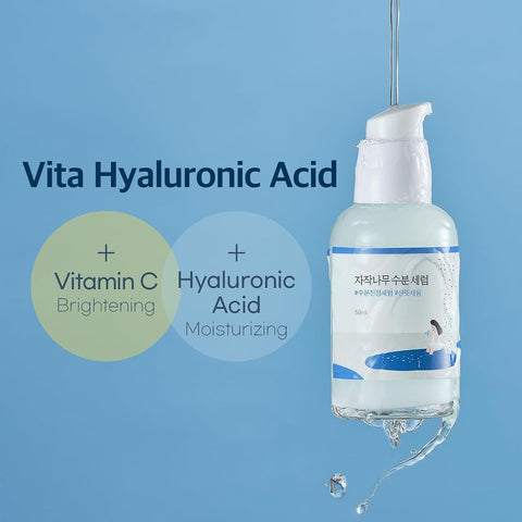 Round Lab Birch Juice Hydrating Face Serum - Alcohol-Free, Fragrance-Free - 50ml - Image 5