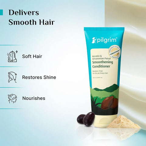 Pilgrim Patuá & Keratin Hair Smoothing Conditioner - 200ml - Image 3