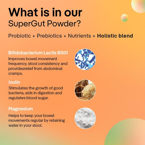 The Good Bug Smooth Move Gut Health Synbiotic Powder - 1 Billion CFU, 30-Day Pack - Image 3