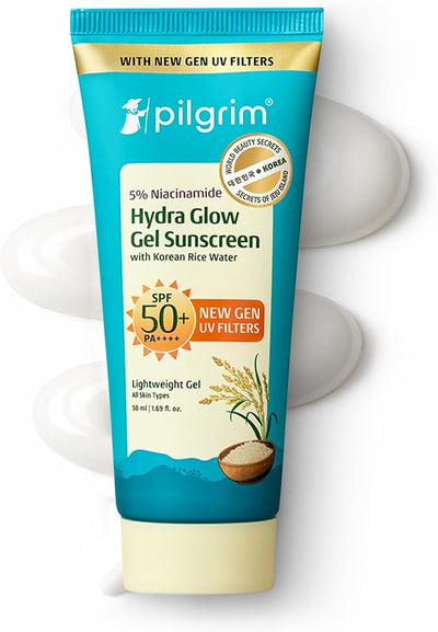 Pilgrim 5% Niacinamide Oil-Free Gel Sunscreen SPF 50+ PA++++ - 50ml