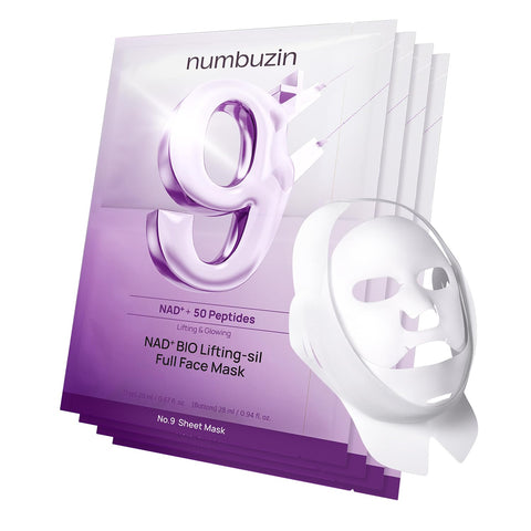 Numbuzin NAD Bio Lifting Full Cover Facial Mask (4ea+GWP)