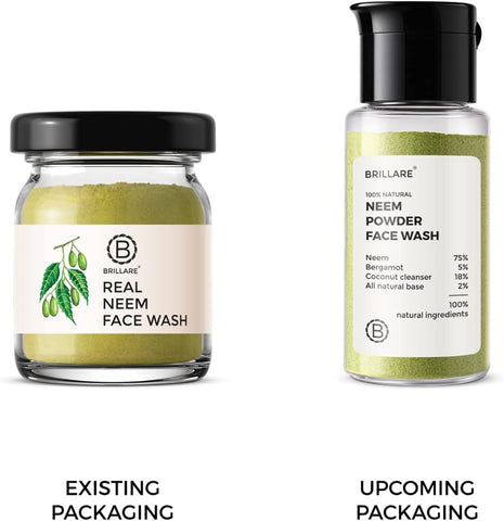 Brillaire Real Neem Face Wash Powder - 100% Natural, 15g - Image 3