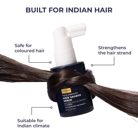 Conscious Chemist Full Strength Hair Growth Serum 30 ml