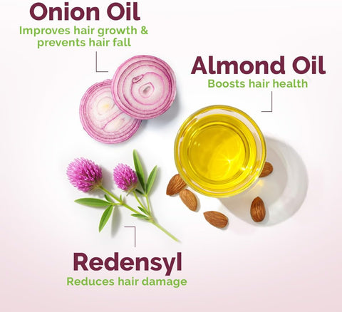 Mamaearth Onion Hair Oil - Nourishing Hair Treatment, 150ml - Image 3
