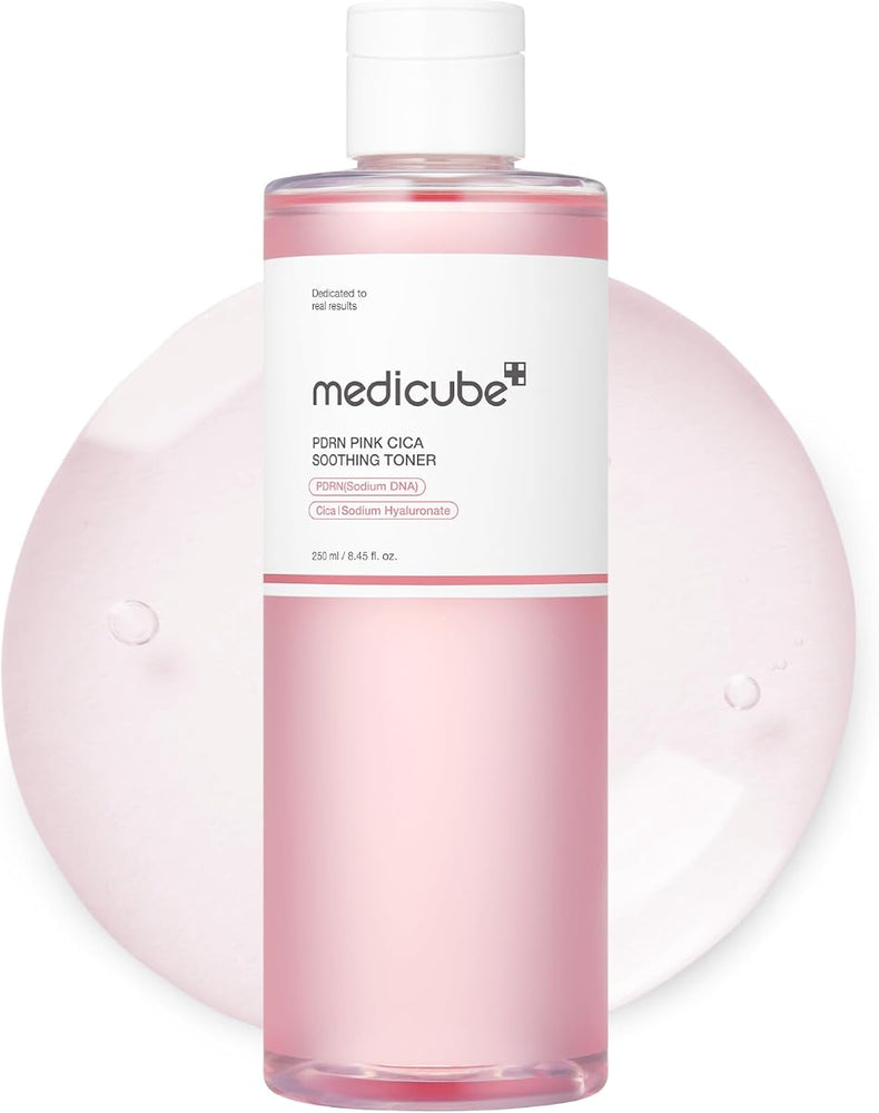 Medicube Salmon DNA PDRN Pink Cica Soothing Toner - 250ml