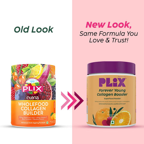 Plix Forever Young Collagen Booster Orange 25 servings