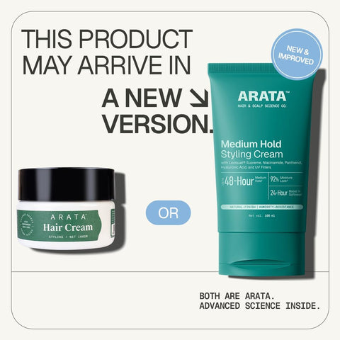Arata Hair Styling Cream with Flaxseed & Olive Oil - 100 ml - Image 2