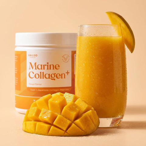 Valeo Marine Collagen+ Alphonso Mango Flavour Powder - 26 Servings - Image 7