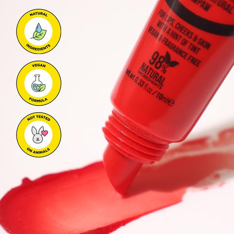Dr. Pawpaw Tinted Lip Balm Ultimate Red - 10ml - Image 7