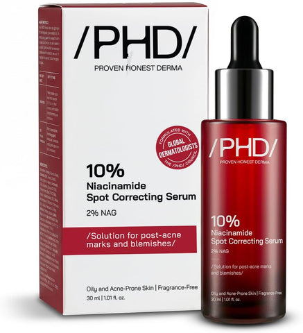 PHD 10 Niacinamide Spot Correcting Serum - 10% Strength, 30ml