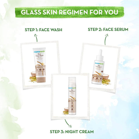 Mamaearth Rice Night Cream - Niacinamide & Rice Water - 50g - Image 8