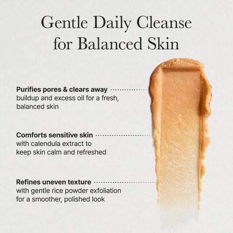 Arencia Calendula Rice Mochi Cleanser - Deep-Cleansing Cream, 120g - Image 4