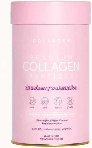 The Collagen Co Collagen Powder - Strawberry Watermelon, 560g