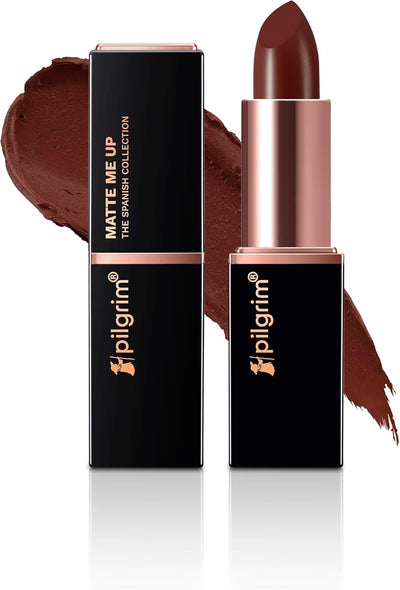 Pilgrim Matte Me Up Bullet Lipstick with SPF 30 - Cinnamon Lust 4.2g