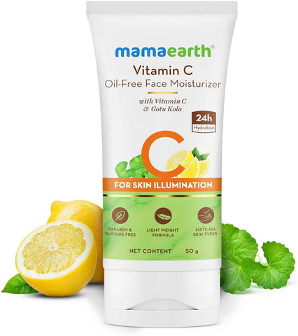 Mamaearth Vitamin C Oil-Free Face Moisturiser - 50g - Image 3