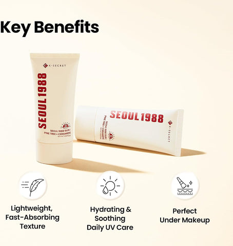 K-SECRET SEOUL 1988 Sun Care - SPF 50+ Ceramide Formula, 50ml - Image 3