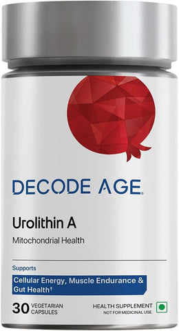 Decodeage Urolithin A Capsules - Longevity Supplement, 500mg, 30 Count