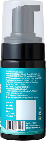 Pilgrim Salicylic & Glycolic Acid Foaming Face Wash - 120ml - Image 7